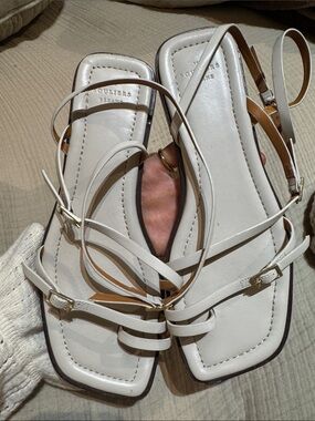Sézane flat sandals Square-Toe Women's Sandals